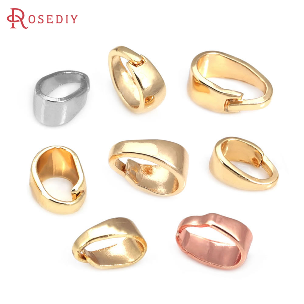 Jewelry Making Charms - 7x3.5 มม.6x4 มม.7x5 มม.9x4 มม.18K Gold