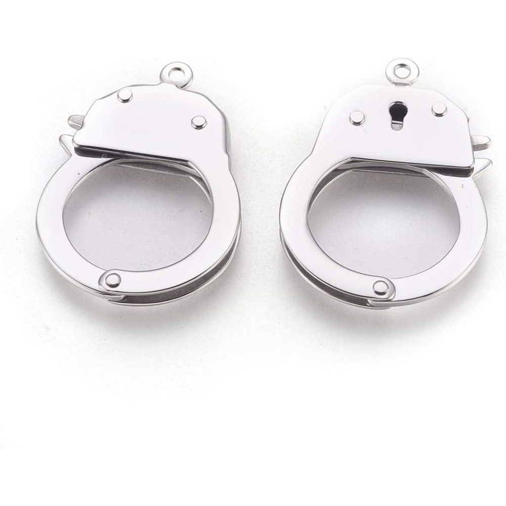 Jewelry Making Charms - ตัวล็อคแบบสแน็ปซ่อน 1 ชิ้น ทำจากสแตนเลส สำหรับทำเครื่องประดับ เช่น