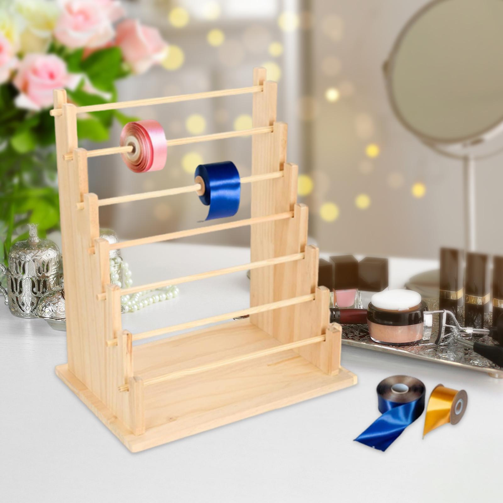 Jewelry Making Store - ริบบิ้นไม้Organizer Rackผู้ถือเครื่องประดับยืนแสดงสําหรับร้านดอกไม้โบว์ทําอุปกรณ์หัตถกรรมPhoto Props