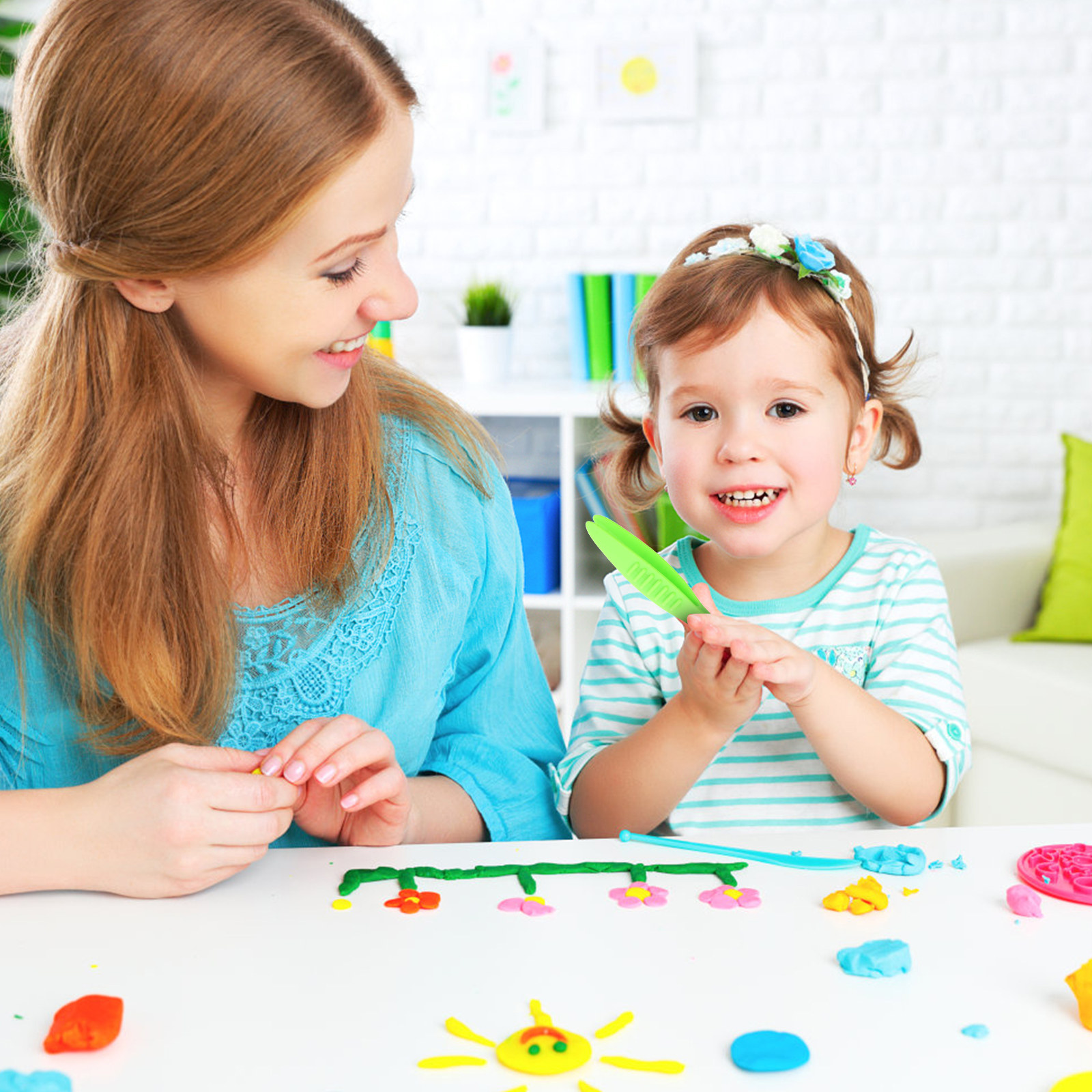 Jewelry Making Experience - แหนบพลาสติกสำหรับเด็ก 10 ชิ้น สำหรับงาน DIY ทำเครื่องประดับ