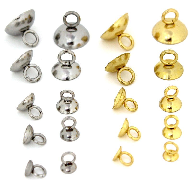 Jewelry Making Charms - ลูกปัดสแตนเลส 20 ชิ้น ขนาด 4/5/6/8/10 มม.
