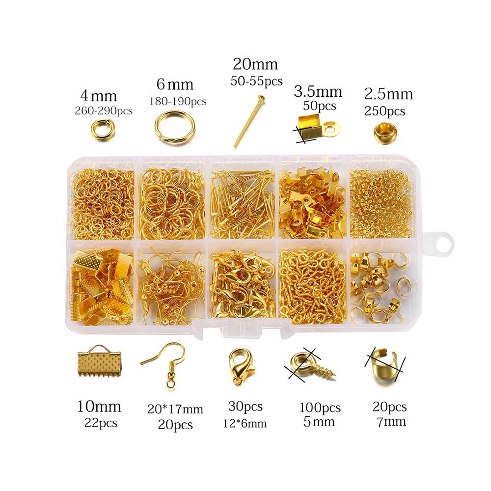970Pcs เครื่องประดับทำชุดแหวนก - Jewelry Making Eye Pins บทวิจารณ์และราคา