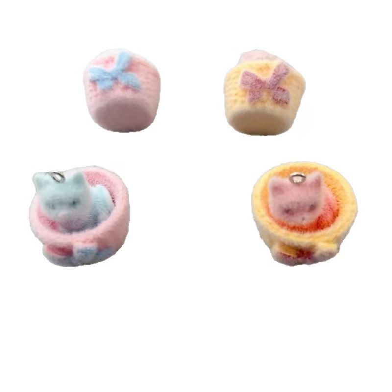 จี้แมวเรซิน 3D แบบนุ่ม 4 ชิ้น  - Jewelry Making Resin บทวิจารณ์และราคา