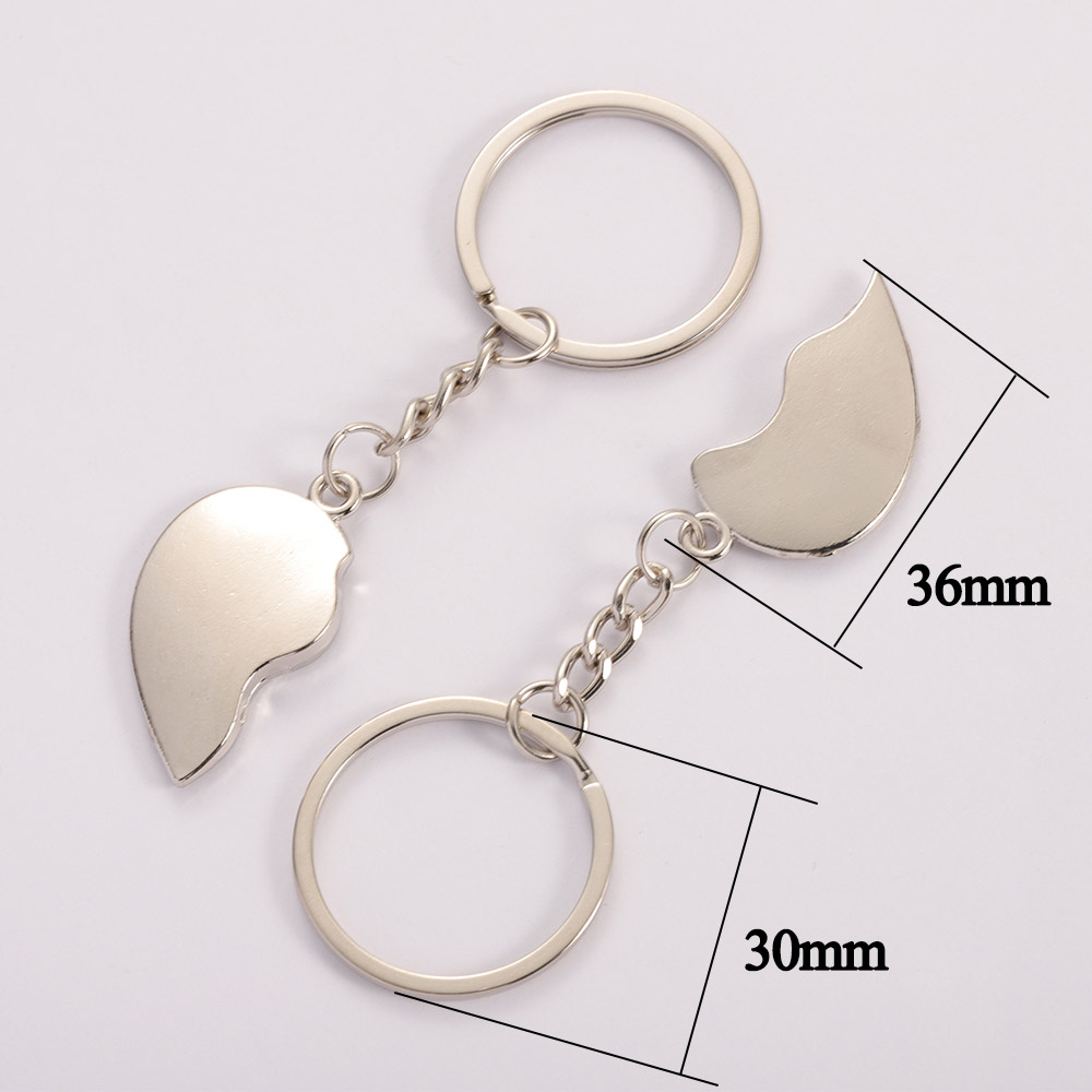 1 คู่ของจี้รูปหัวใจคู่รักพวงกุ - Jewelry Making For Couples บทวิจารณ์และราคา