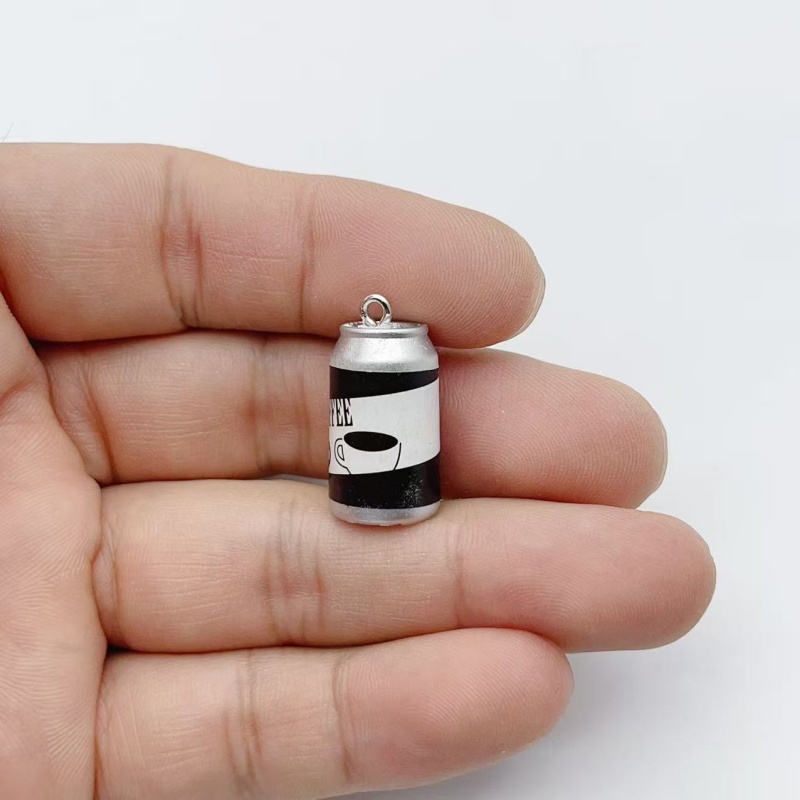 10 ชิ้น จี้เรซินรูปกระป๋องเครื - Jewelry Making Charms บทวิจารณ์และราคา