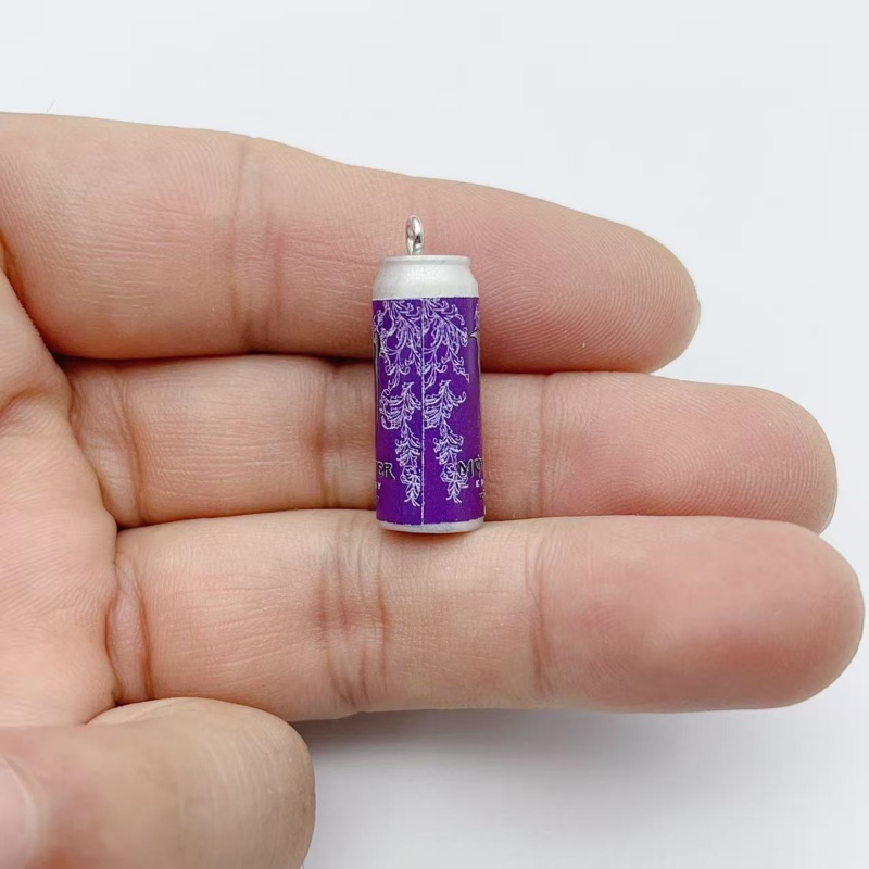 10 ชิ้น จี้เรซินรูปกระป๋องเครื - Jewelry Making Charms บทวิจารณ์และราคา