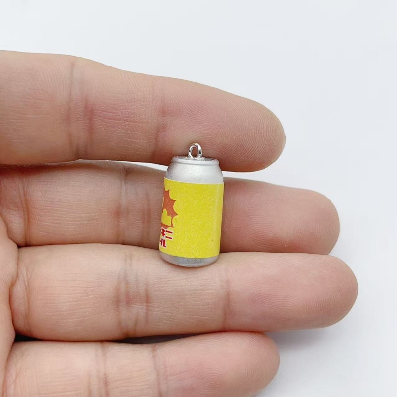 10 ชิ้น จี้เรซินรูปกระป๋องเครื - Jewelry Making Charms บทวิจารณ์และราคา