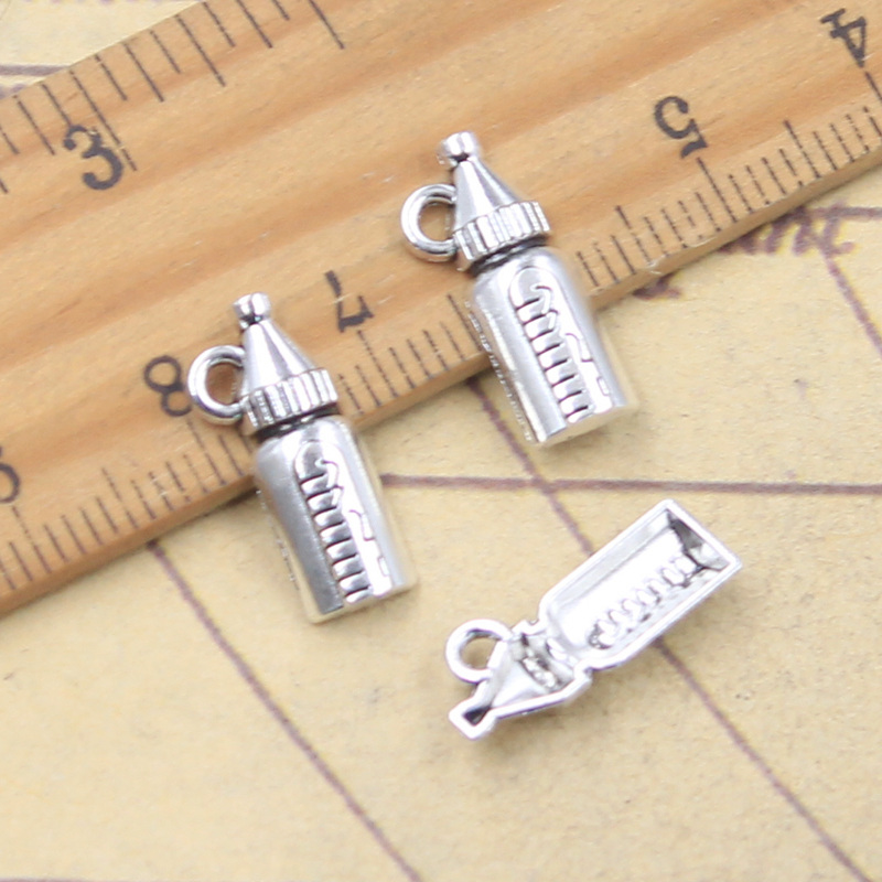 30pcs Charms ขวดนมขวดนม 17x8 ม - Jewelry Making 3 Year Old บทวิจารณ์และราคา