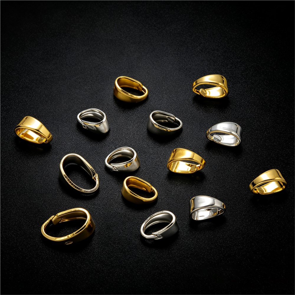 50 ชิ้น จี้ชุบทอง 18K พร้อมคลิ - Jewelry Making Charms บทวิจารณ์และราคา