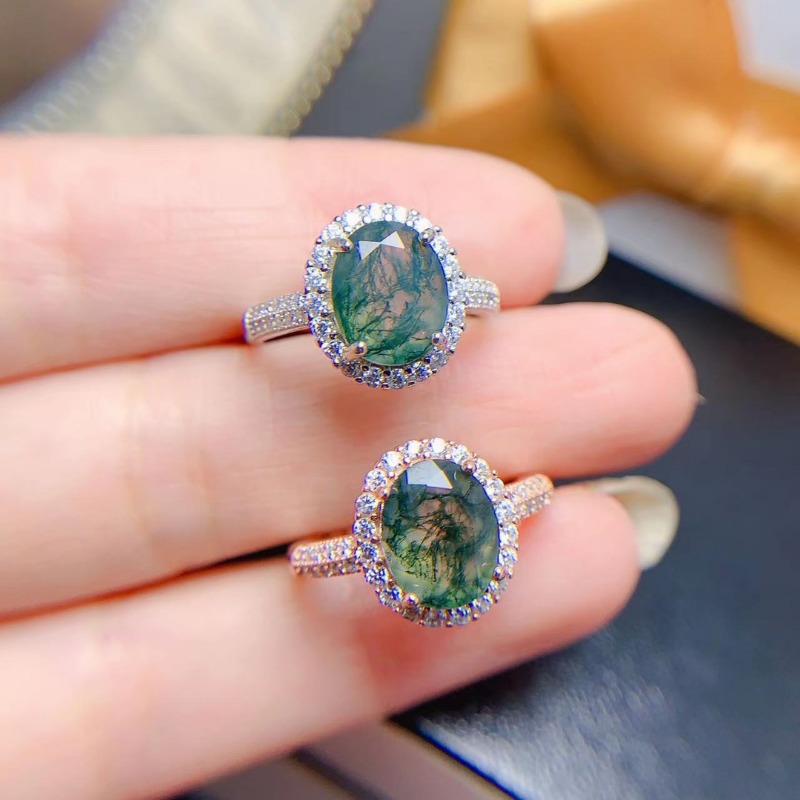 แหวนสัญญา Cincin Batu akik มอส - Jewelry Making University บทวิจารณ์และราคา
