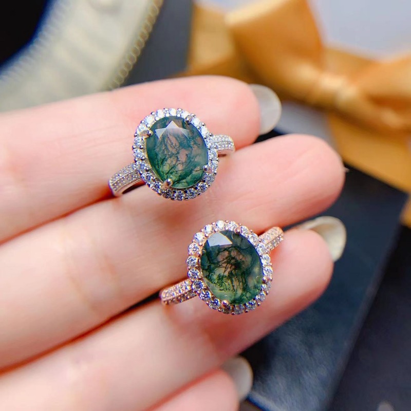 แหวนสัญญา Cincin Batu akik มอส - Jewelry Making University บทวิจารณ์และราคา