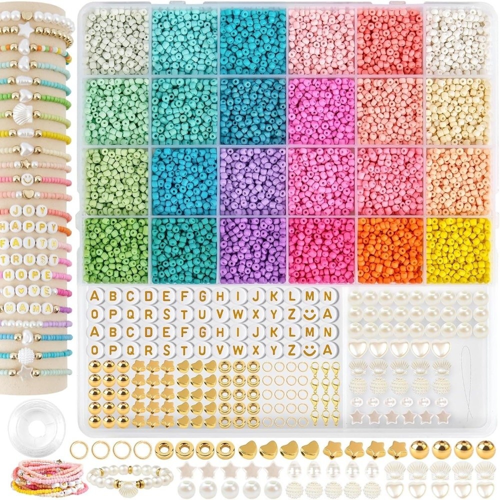 ชุดทำเครื่องประดับ DIY 28+2 ช่ - Jewelry Making Kit For Kids บทวิจารณ์และราคา