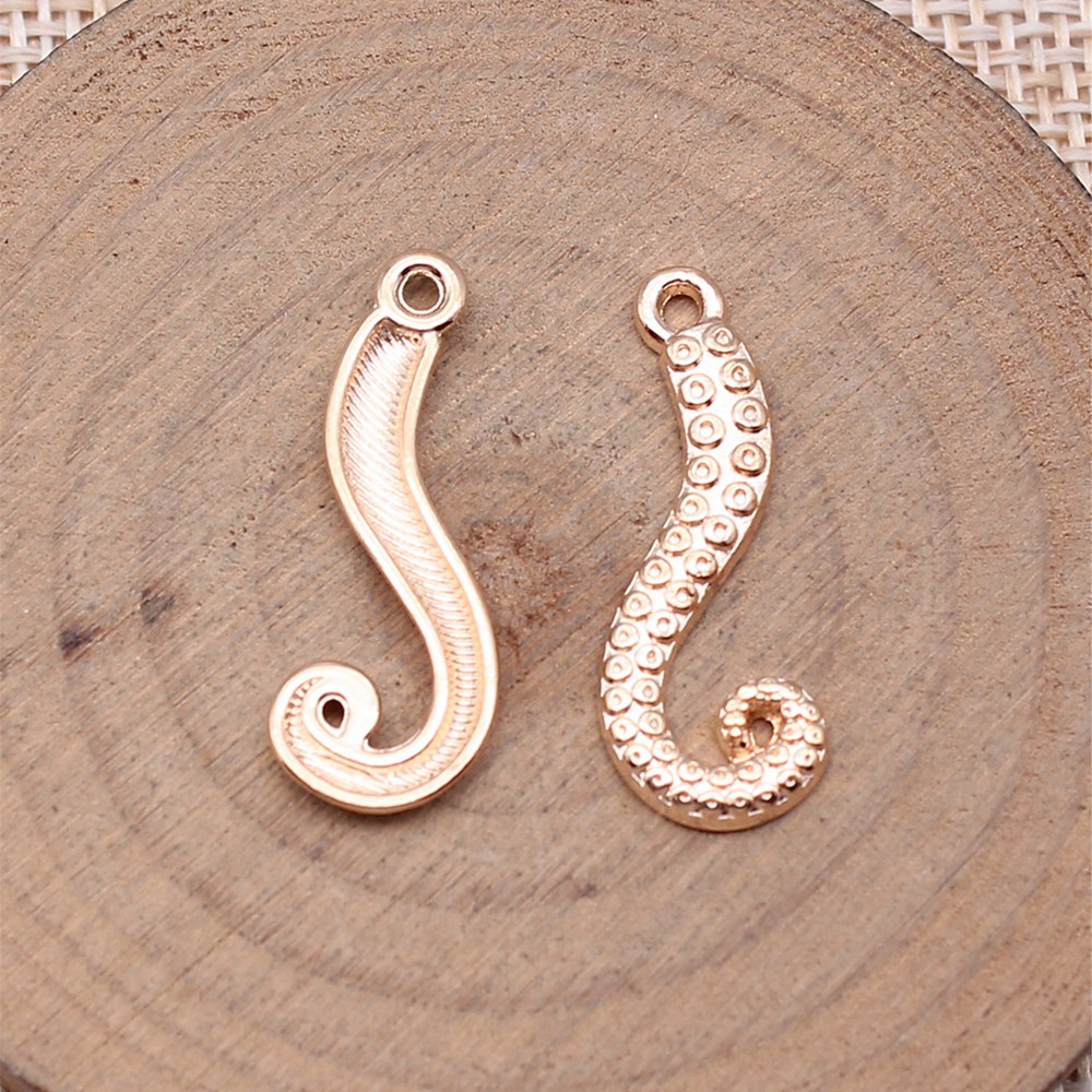 20ชิ้น/ล็อตเสน่ห์ขาปลาหมึกสำหร - Jewelry Making For Couples บทวิจารณ์และราคา