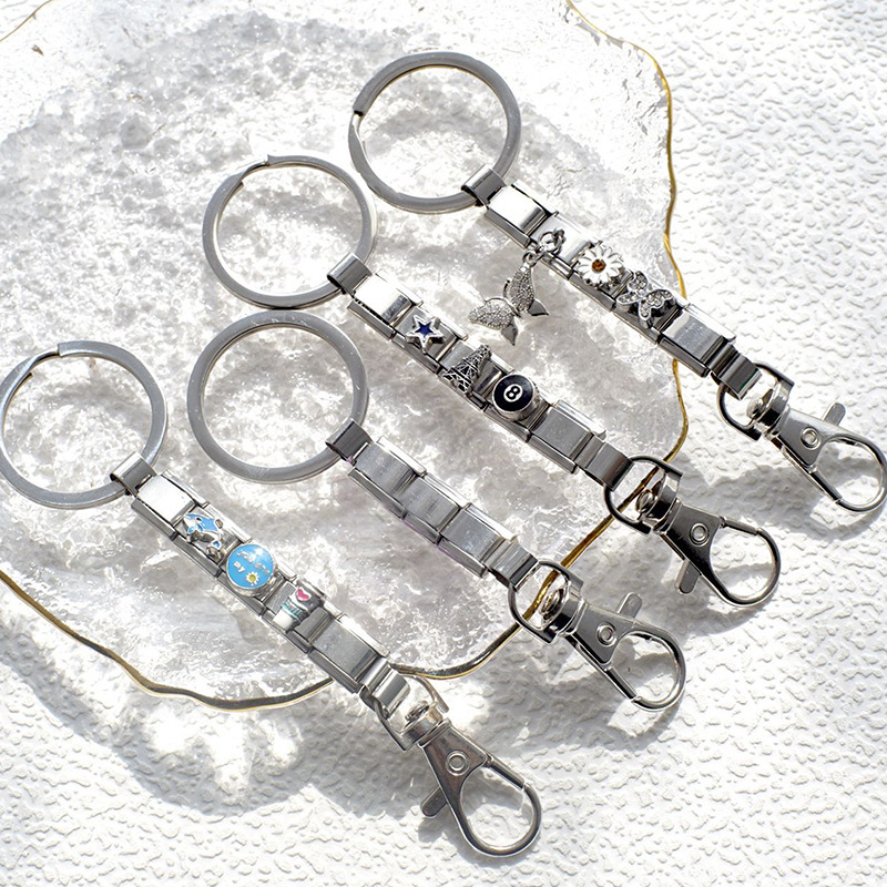 สแตนเลสอิตาเลี่ยน Charm Links  - Jewelry Making For Couples บทวิจารณ์และราคา