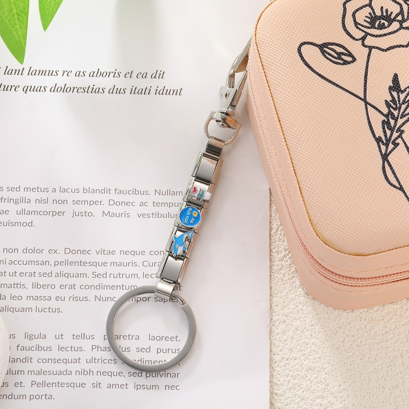 สแตนเลสอิตาเลี่ยน Charm Links  - Jewelry Making For Couples บทวิจารณ์และราคา