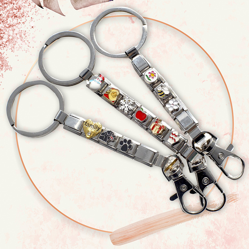 สแตนเลสอิตาเลี่ยน Charm Links  - Jewelry Making For Couples บทวิจารณ์และราคา