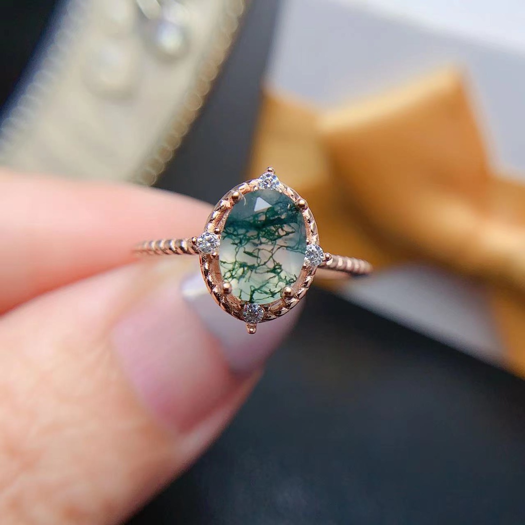 แหวนใส่นิ้วแหวนโมรามอสหินธรรมช - Jewelry Making University บทวิจารณ์และราคา