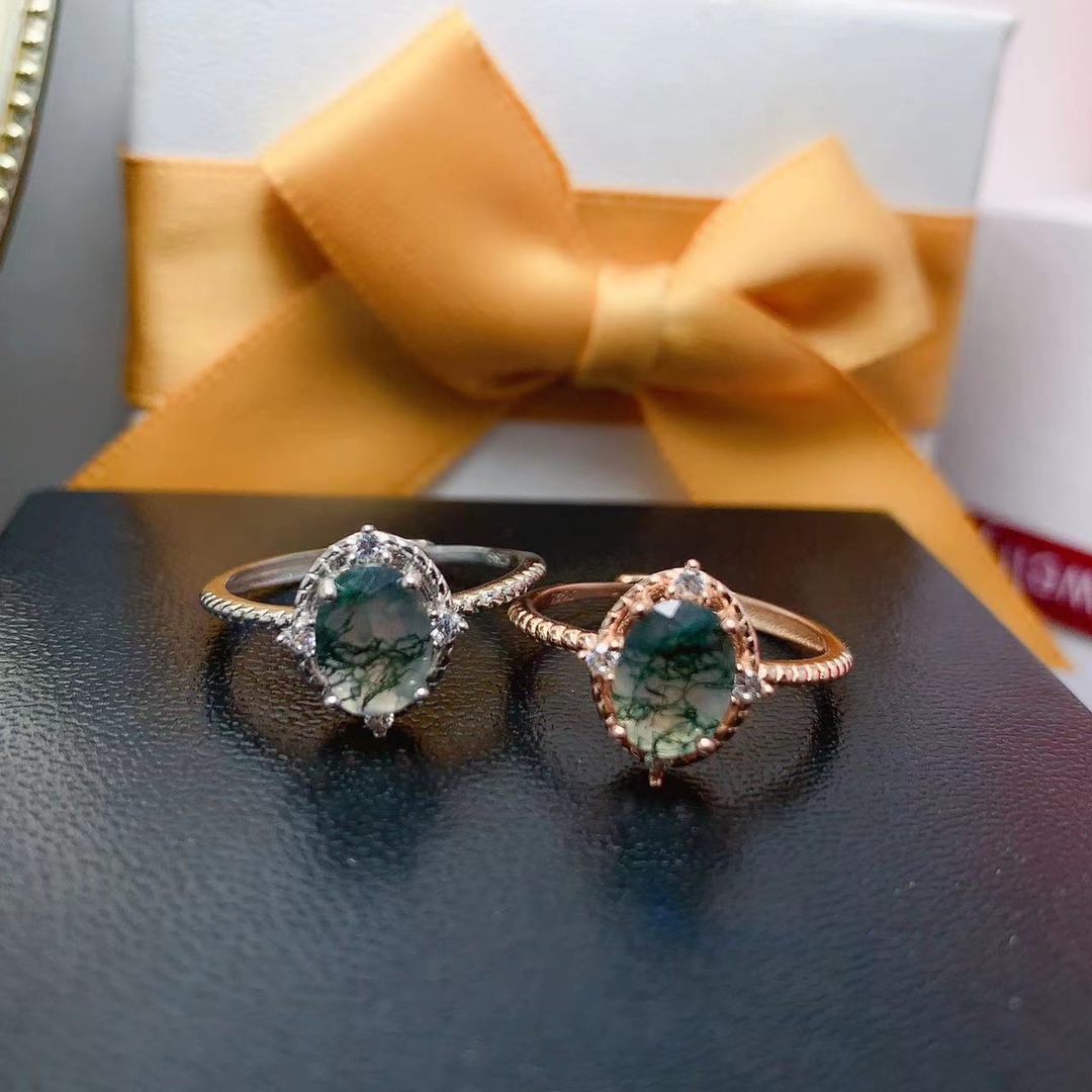 แหวนใส่นิ้วแหวนโมรามอสหินธรรมช - Jewelry Making University บทวิจารณ์และราคา