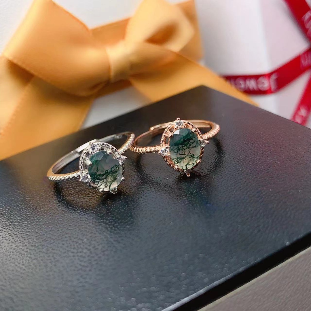 แหวนใส่นิ้วแหวนโมรามอสหินธรรมช - Jewelry Making University บทวิจารณ์และราคา