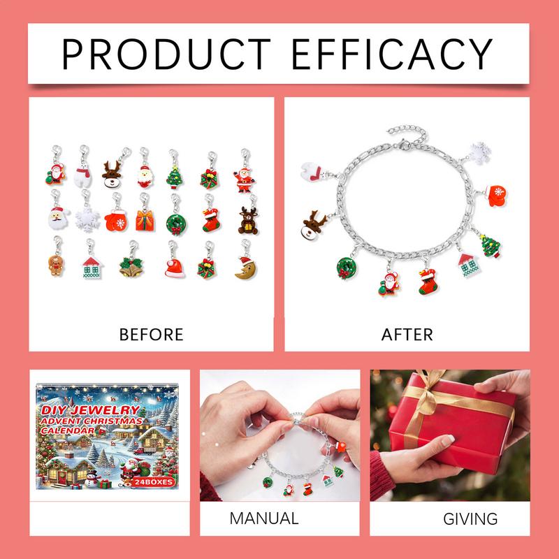 เครื่องประดับคริสต์มาส Advent  - Jewelry Making Kit For Kids บทวิจารณ์และราคา