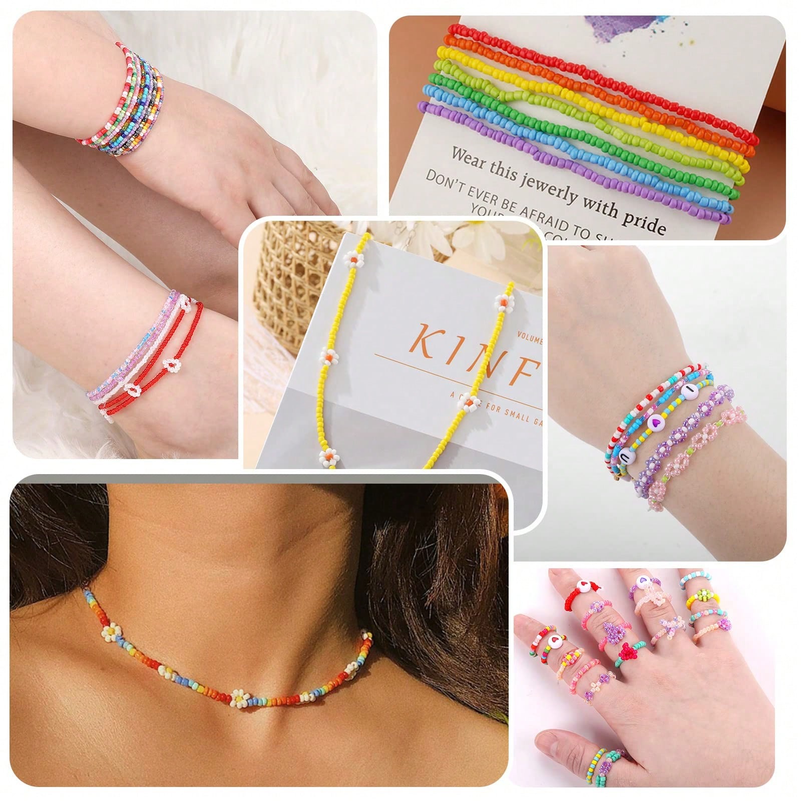 ชุดอุปกรณ์ทำสร้อยข้อมือ DIY สำ - Jewelry Making Kit For Kids บทวิจารณ์และราคา