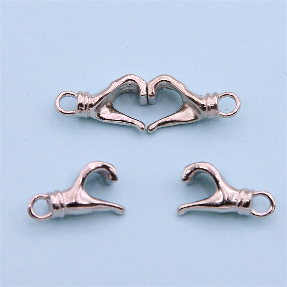5 ชุดใหม่ Love Heart แม่เหล็กเ - Jewelry Making For Couples บทวิจารณ์และราคา