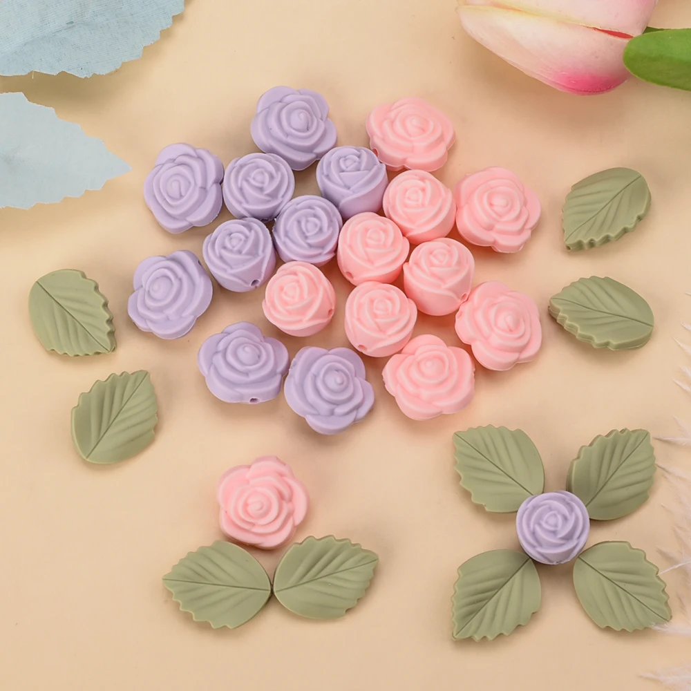 LOFCA 30 ชิ้น Rose ซิลิโคนลูกป - Jewelry Making 3 Year Old บทวิจารณ์และราคา