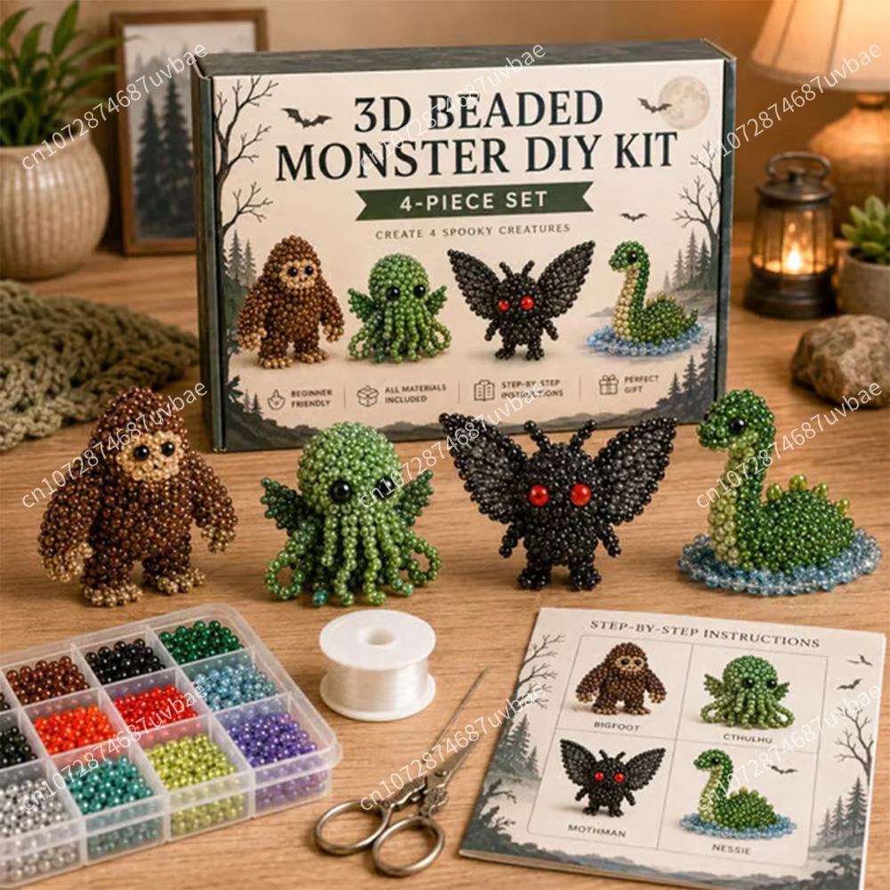 ชุดประดิษฐ์ลูกปัดรูปสัตว์ 3 มิ - Jewelry Making Kit For Kids บทวิจารณ์และราคา