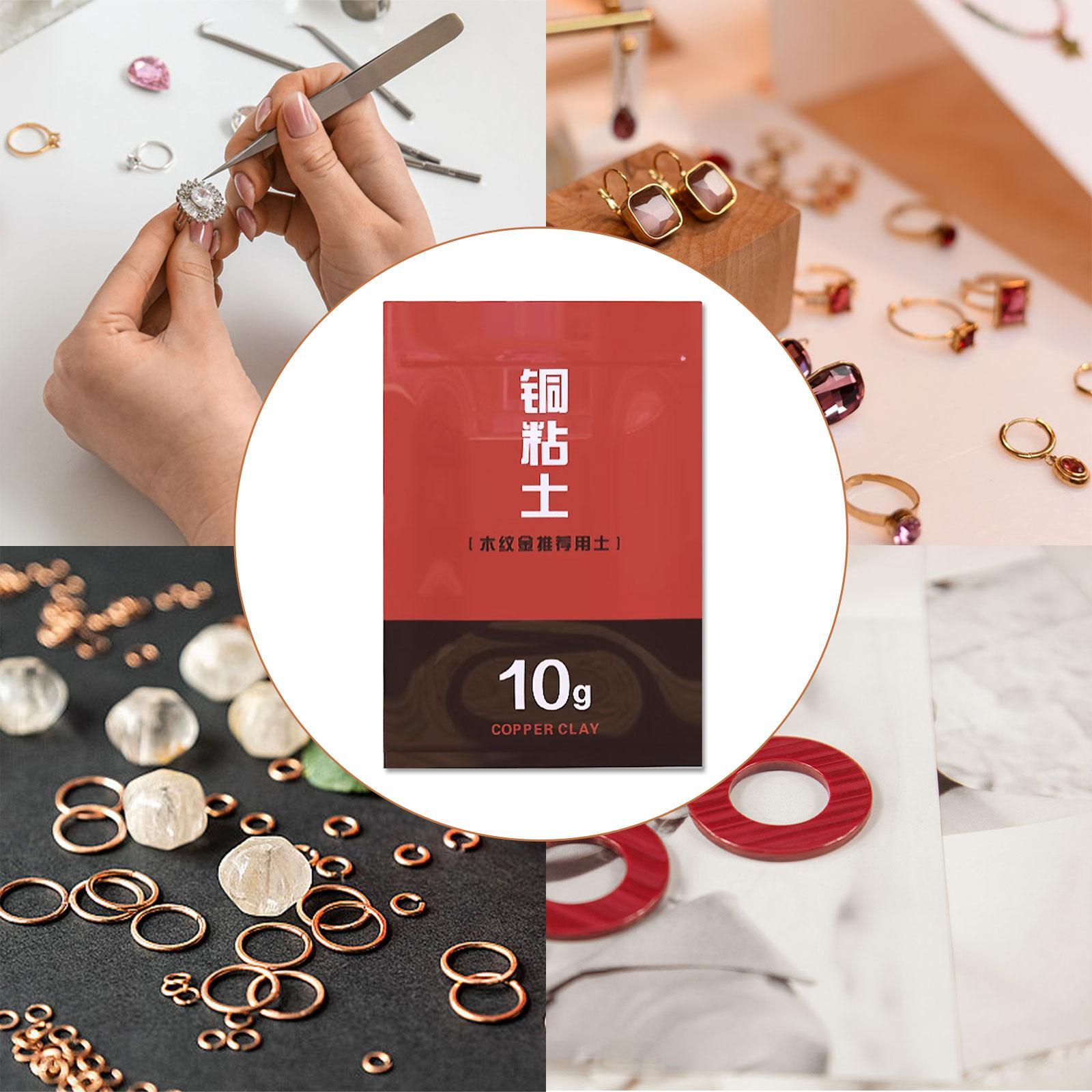 ชุดดินปั้นโลหะทองแดงสำหรับทำเค - Jewelry Making Kit Professional บทวิจารณ์และราคา