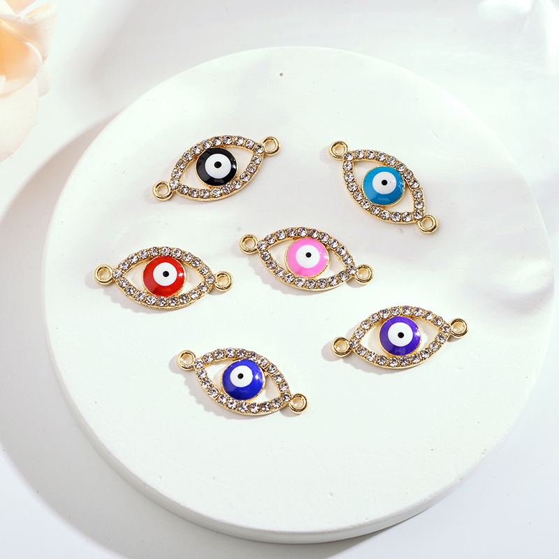 10ชิ้น22*10มิลลิเมตรดวงตาปีศาจ - Jewelry Making For Couples บทวิจารณ์และราคา