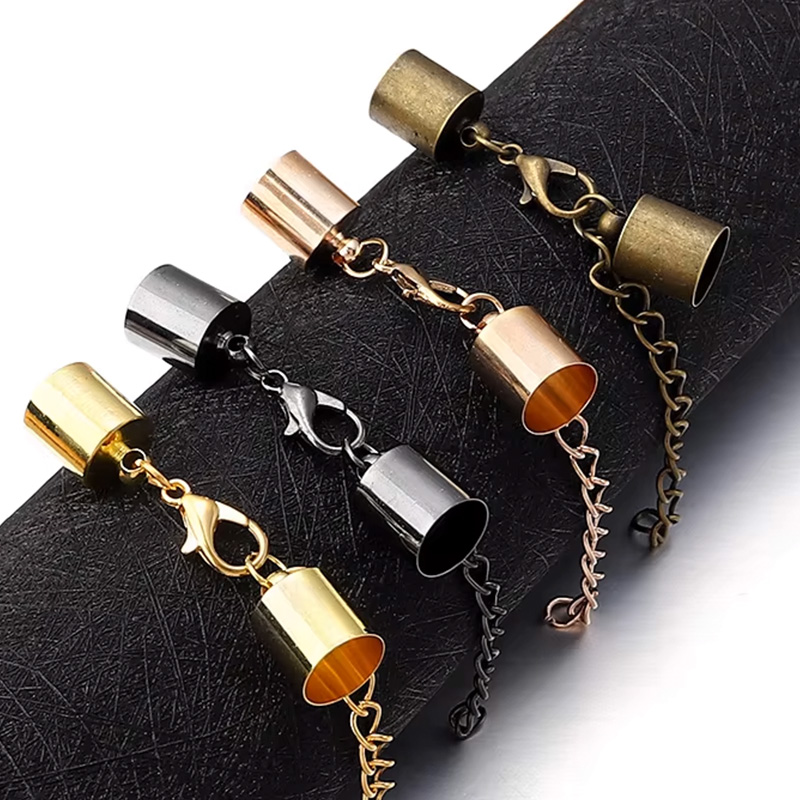 ฝาครอบสายหนัง 10 ชุดพร้อมตัวล็ - Jewelry Making Kit For Adults บทวิจารณ์และราคา