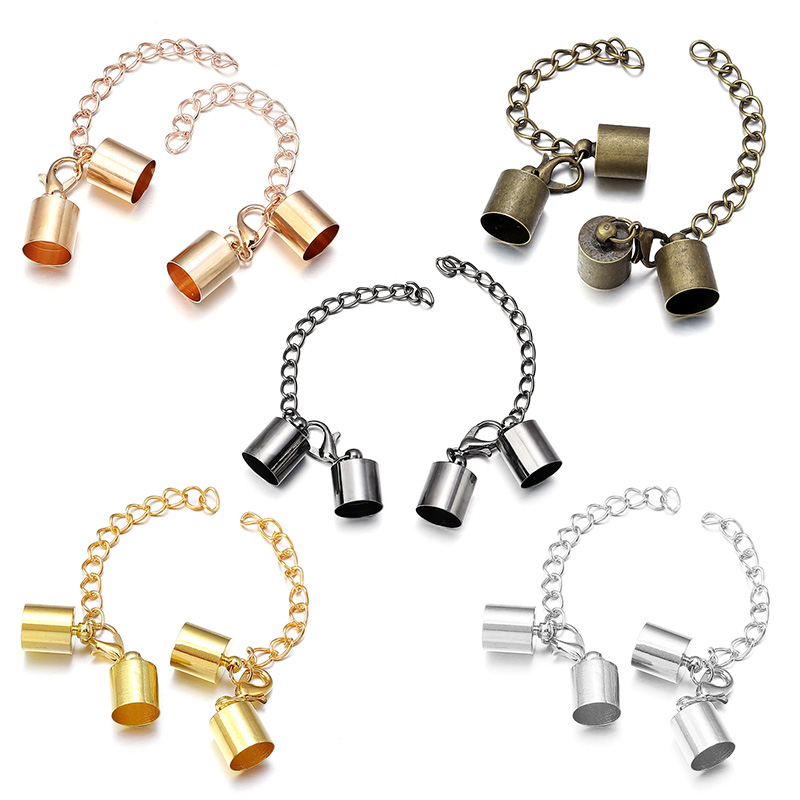 ฝาครอบสายหนัง 10 ชุดพร้อมตัวล็ - Jewelry Making Kit For Adults บทวิจารณ์และราคา