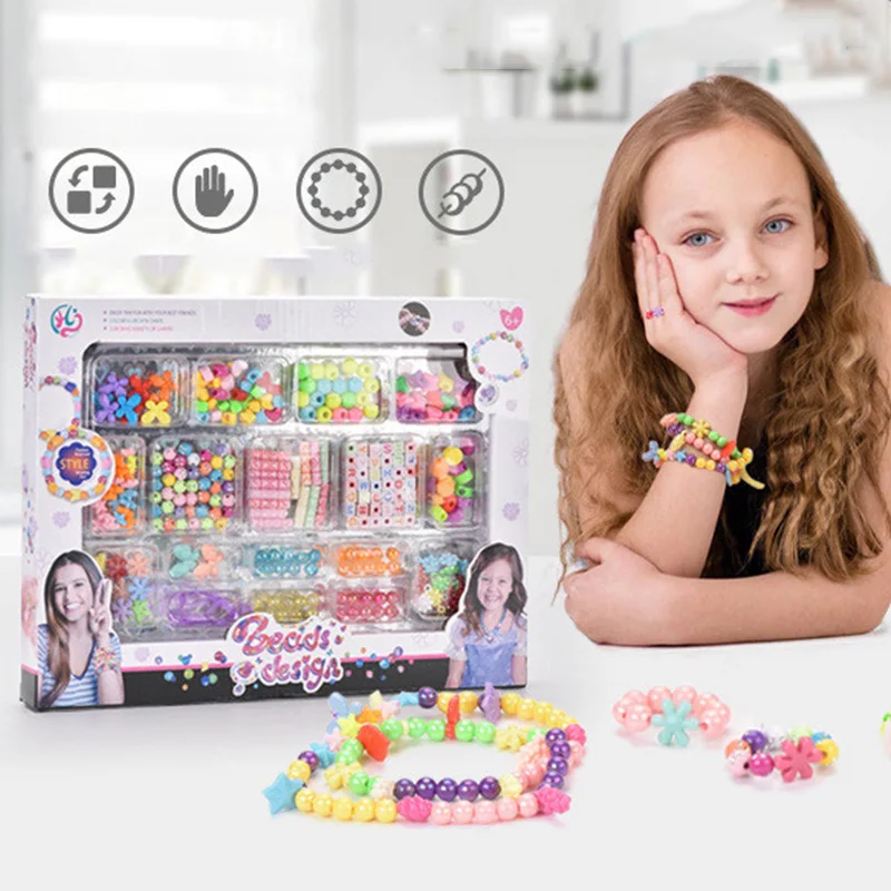 สาว DIY ชุดลูกปัดเครื่องประดับ - Jewelry Making Kit For Kids บทวิจารณ์และราคา