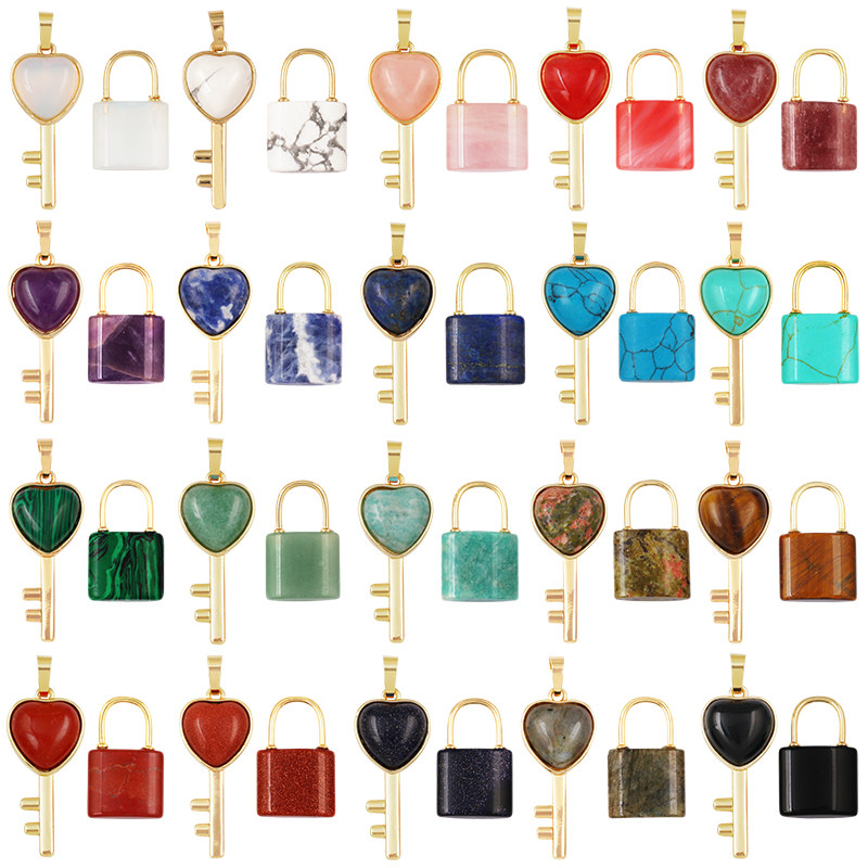 ชุดจี้ห้อยรูปหัวใจและกุญแจทำจา - Jewelry Making For Couples บทวิจารณ์และราคา
