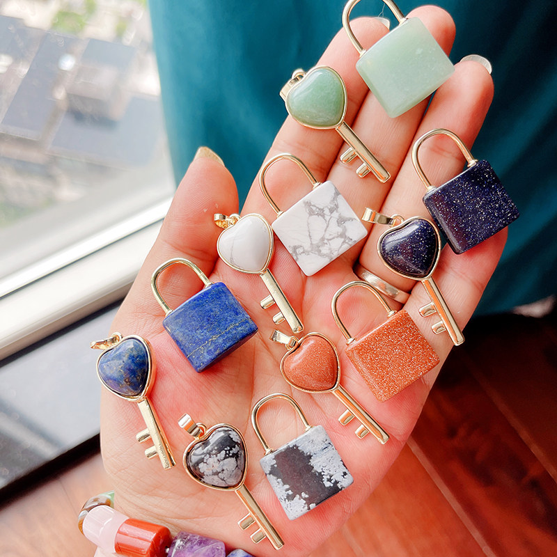 ชุดจี้ห้อยรูปหัวใจและกุญแจทำจา - Jewelry Making For Couples บทวิจารณ์และราคา