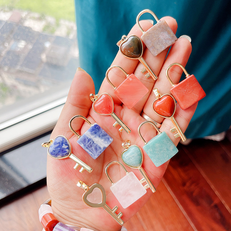 ชุดจี้ห้อยรูปหัวใจและกุญแจทำจา - Jewelry Making For Couples บทวิจารณ์และราคา