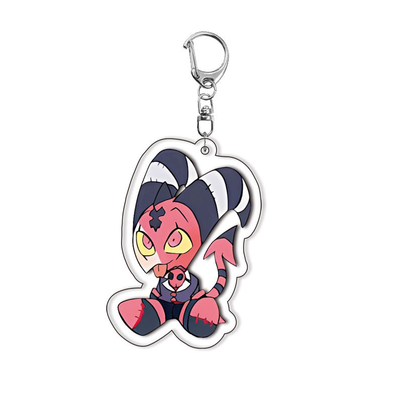 พวงกุญแจอะคริลิก Hazbin Hotel  - Jewelry Making Resin บทวิจารณ์และราคา