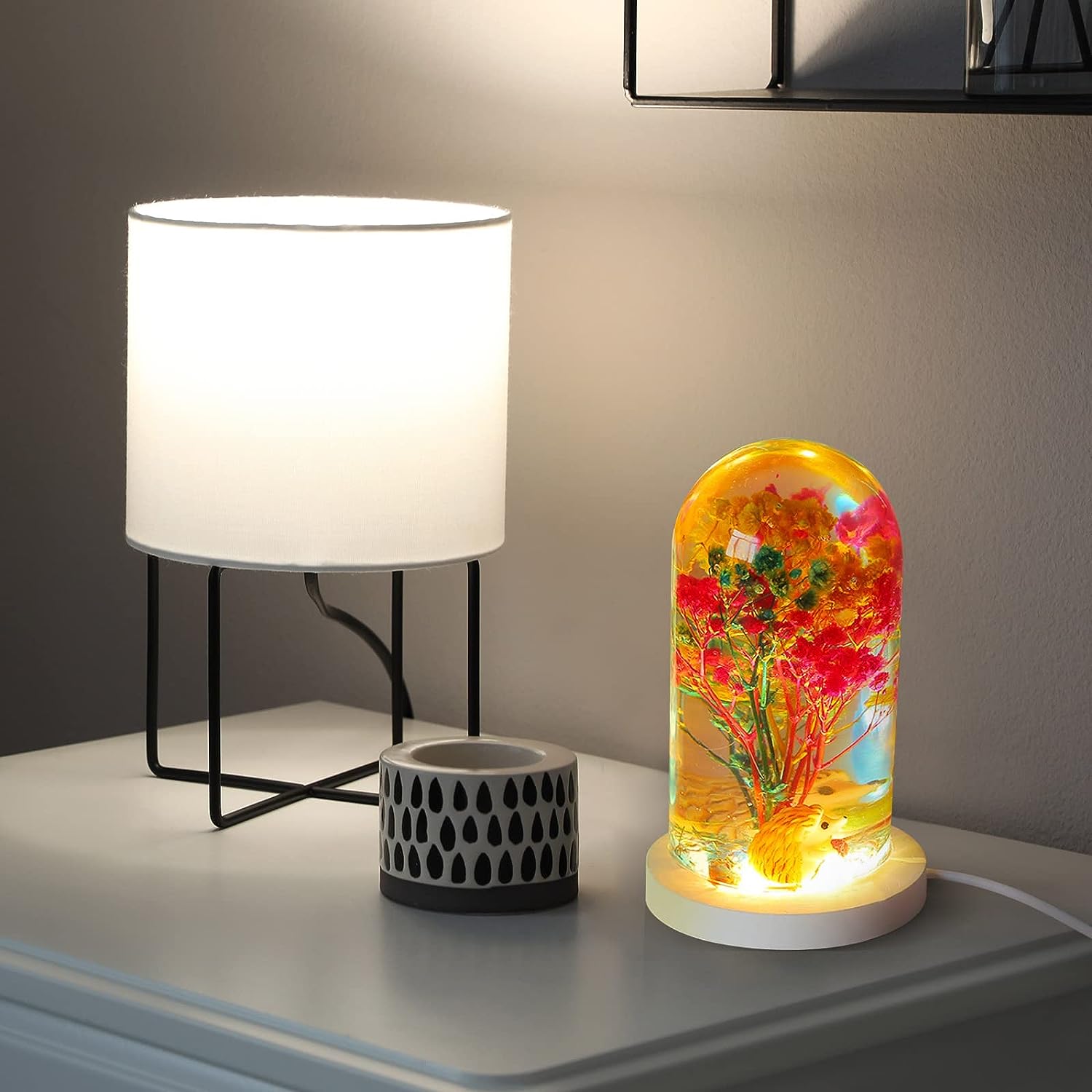 DIY คริสตัลอีพ็อกซี่เรซินแม่พิ - Jewelry Making Light บทวิจารณ์และราคา