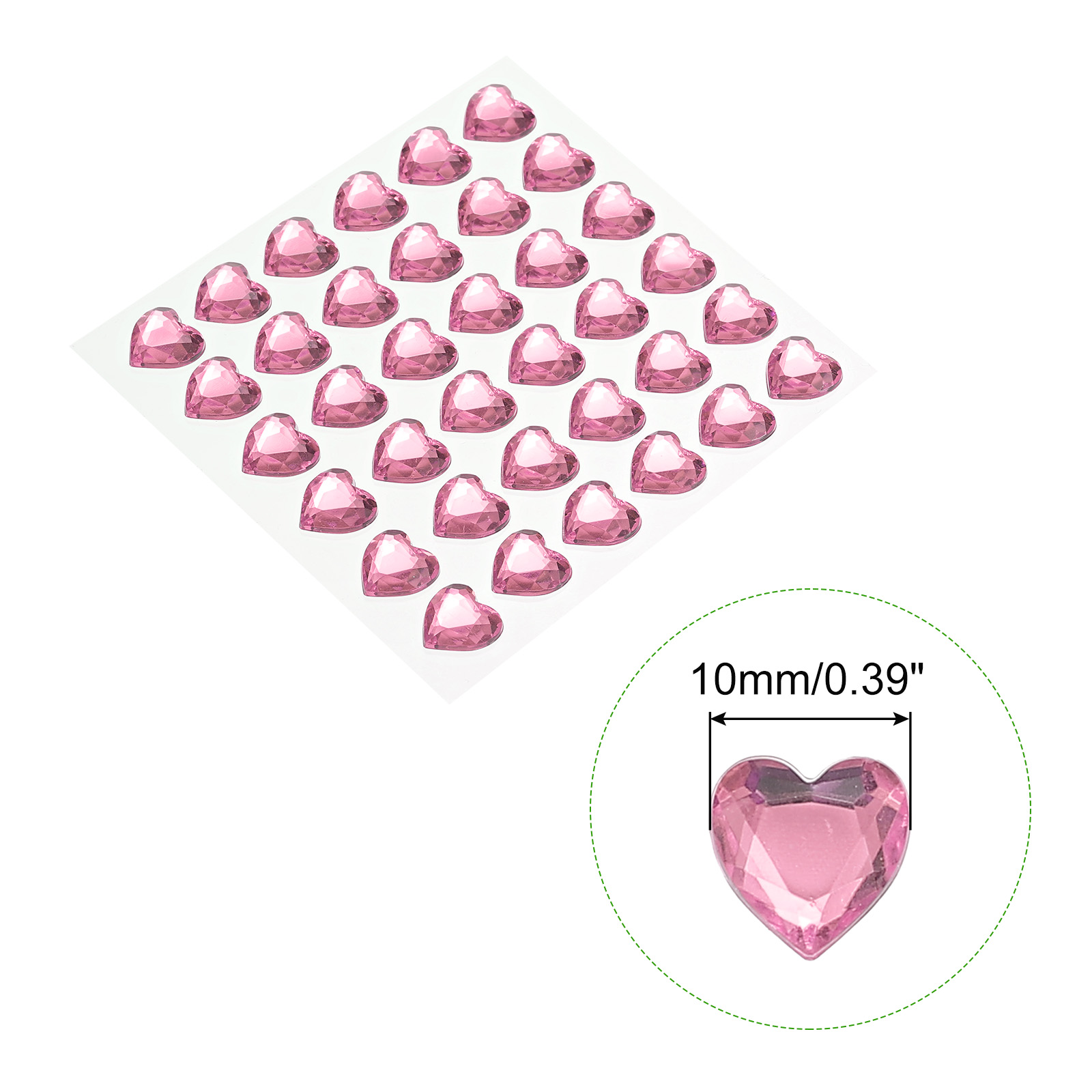 สติ๊กเกอร์ติดเพชรรูปหัวใจ 144  - Jewelry Making 3 Year Old บทวิจารณ์และราคา