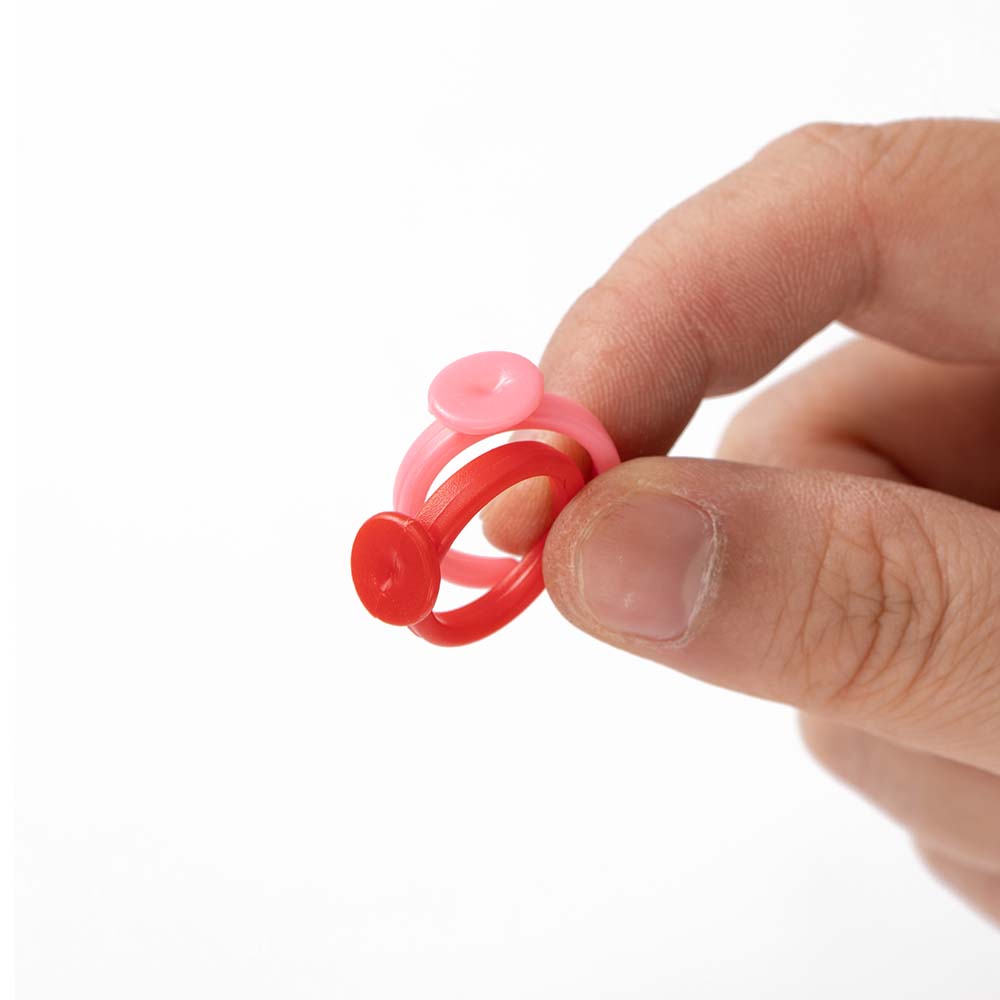 100 ชิ้นพลาสติกใสแหวนปรับฐานสํ - Jewelry Making 3 Year Old บทวิจารณ์และราคา