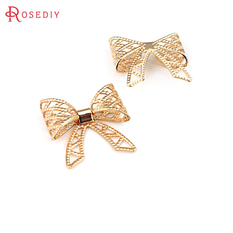 จี้รูปโบว์ลายตารางทองเหลืองเคล - Jewelry Making Store บทวิจารณ์และราคา