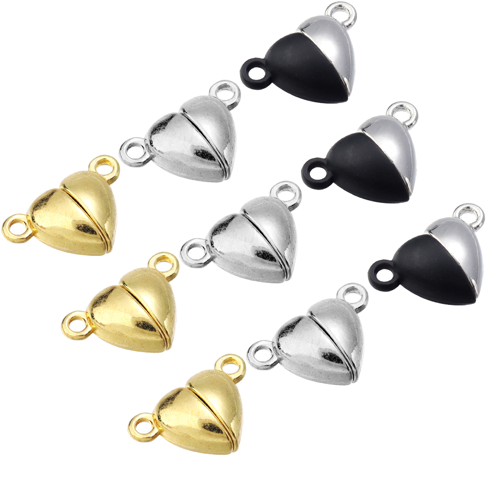 ตัวล็อคแม่เหล็กรูปหัวใจโลหะผสม - Jewelry Making Kit For Adults บทวิจารณ์และราคา