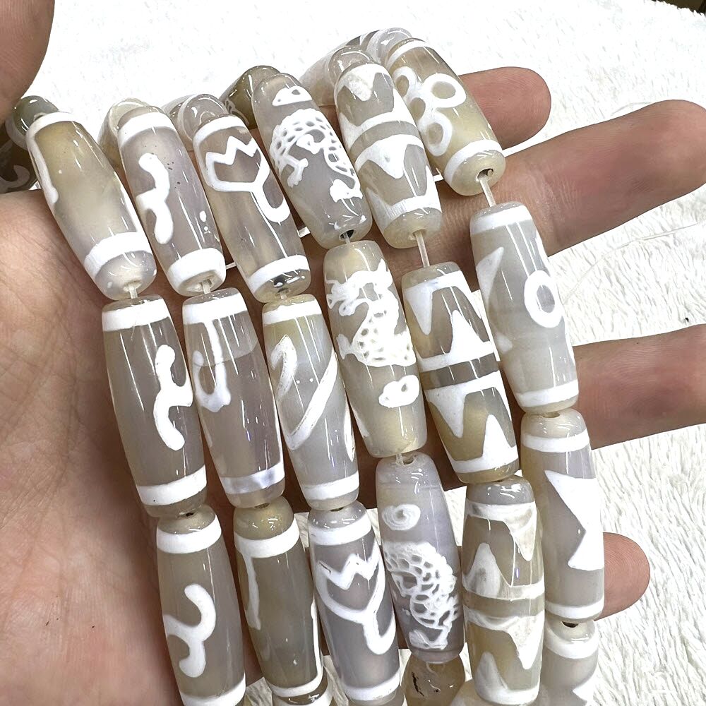 30 มม.สีขาว Tibentan 12 รูปแบบ - Jewelry Making Store บทวิจารณ์และราคา