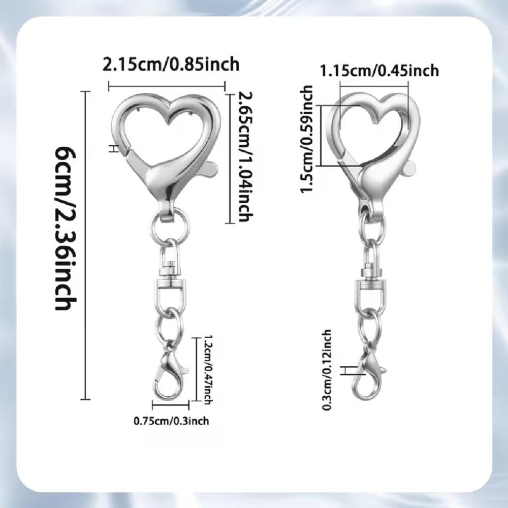 ตะขอเกี่ยวรูปหัวใจแบบหมุนได้ 5 - Jewelry Making Kit For Adults บทวิจารณ์และราคา