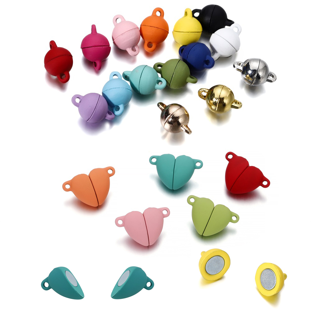 5 คู่ Love Heart Magnet Connec - Jewelry Making For Couples บทวิจารณ์และราคา