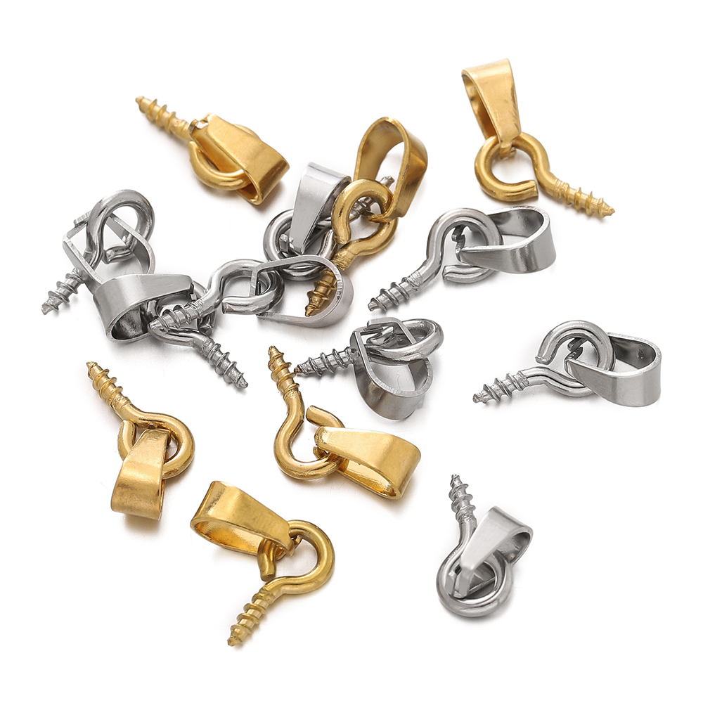 20pcs สแตนเลสสตีลสกรู Eye Pins - Jewelry Making Eye Pins บทวิจารณ์และราคา