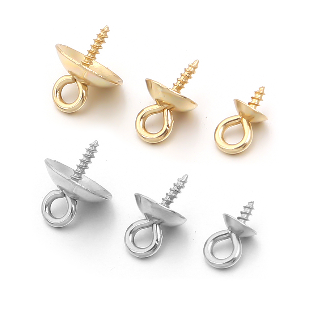 หมุดสกรูสแตนเลส 20 ชิ้น พร้อมห - Jewelry Making Eye Pins บทวิจารณ์และราคา