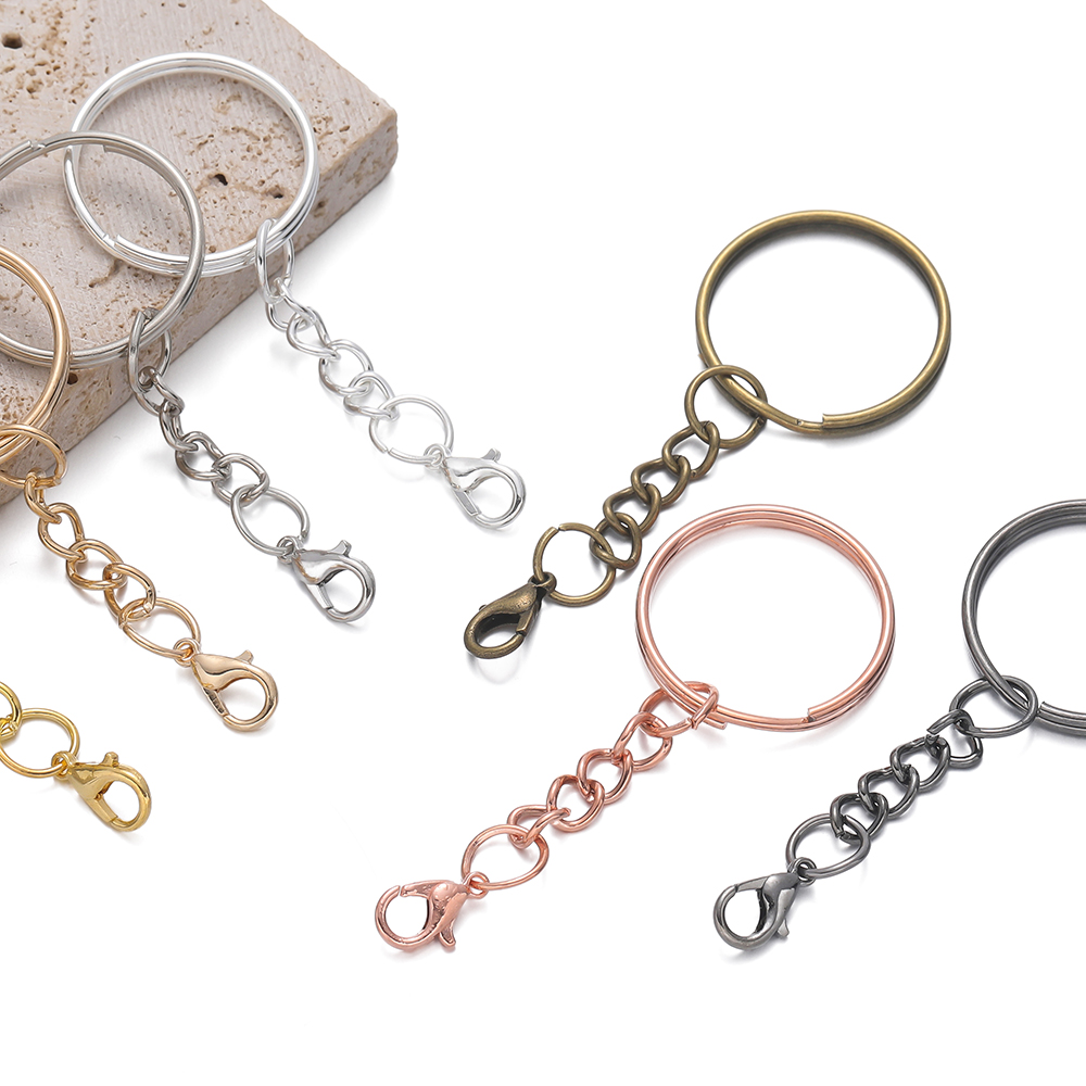 10 ชิ้น/ล็อต ห่วงคล้องกุญแจแบบ - Jewelry Making Eye Pins บทวิจารณ์และราคา