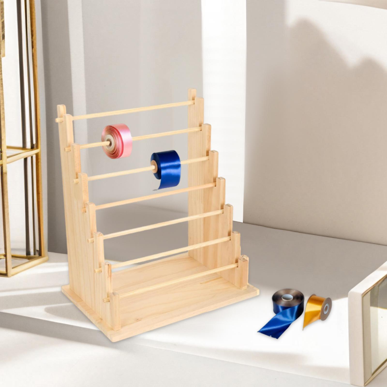 ริบบิ้นไม้Organizer Rackผู้ถือ - Jewelry Making Store บทวิจารณ์และราคา