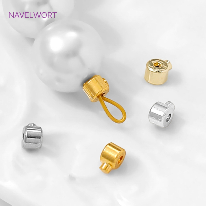 ลูกปัดปลายจีบชุบทอง 18K ทรงกลม - Jewelry Making Light บทวิจารณ์และราคา